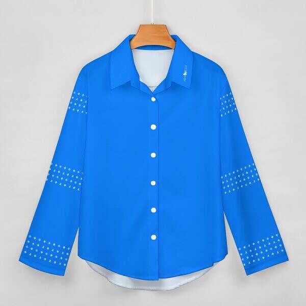 ADpld™ Relaxed Hem Button Up Shirt - Image 21