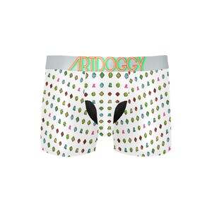 Mens Boxer Briefs Display - White