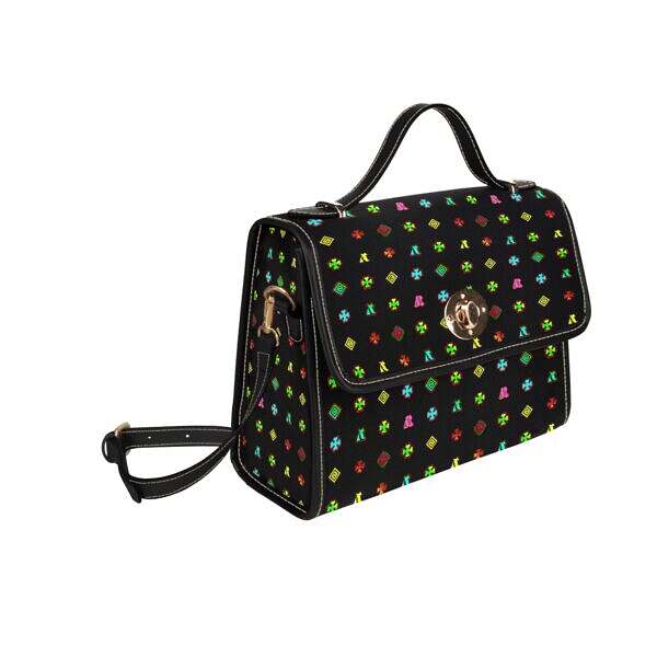 ADpld™ Multicolor Shoulder Strap Lock Bag - Image 3