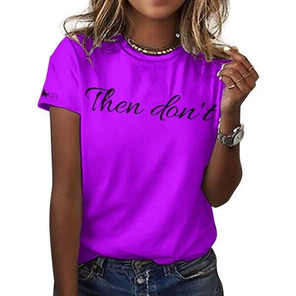Then don't™ Cotton T-Shirt - Image 28