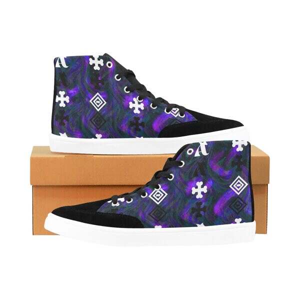 ADpld™ High Top Canvas Shoes - Image 4