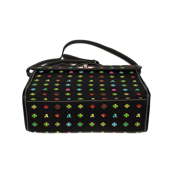 ADpld™ Multicolor Shoulder Strap Lock Bag - Image 5