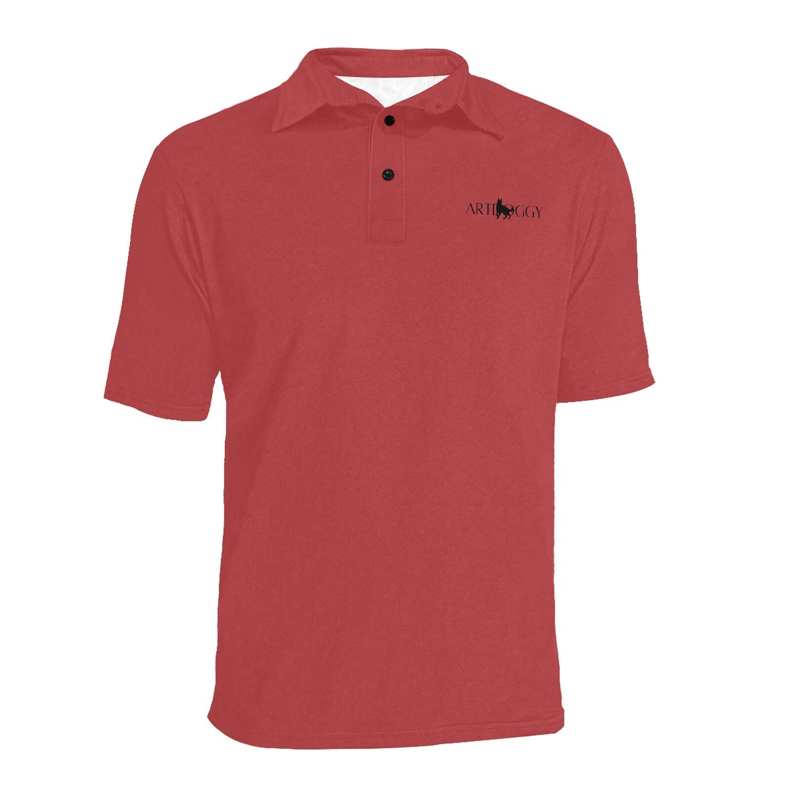 ArtDoggy™ Men's Buttoned Polo Shirt - Image 20