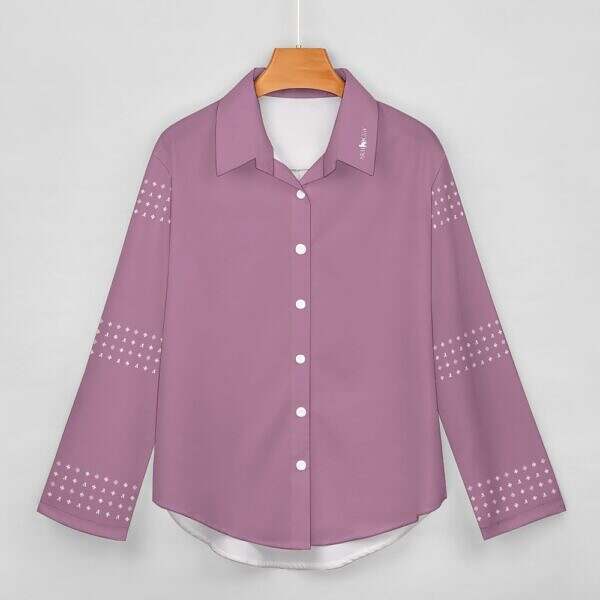 ADpld™ Relaxed Hem Button Up Shirt - Image 16