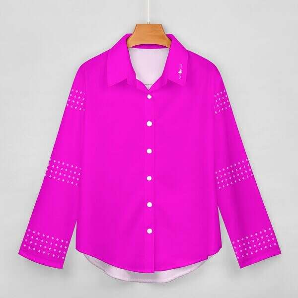 ADpld™ Relaxed Hem Button Up Shirt - Image 26