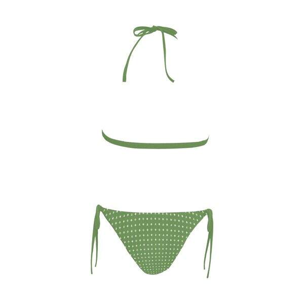 ADpld™ Buckle Bikini Swimsuit olivedrab1 back Display