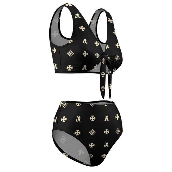 ADpld™ Two-Piece Knotted Bikini Swimsuit - Image 38
