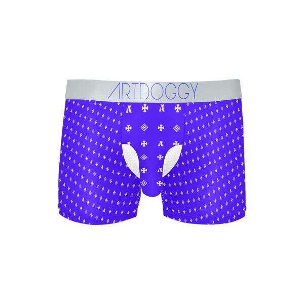 ADpld™ Crema Silverband Boxer Briefs blue front display