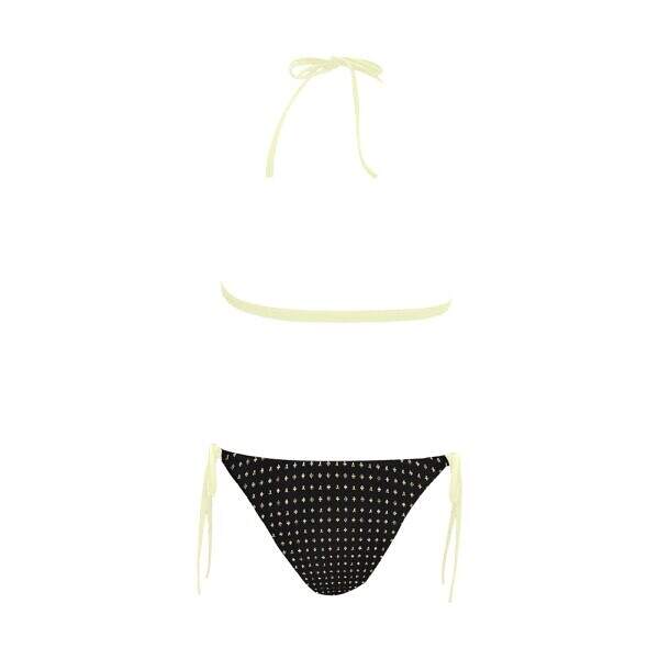 ADpld™ Buckle Bikini Swimsuit black1 back Display