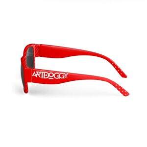 ADpld™ Striker Red Sunglasses side profile