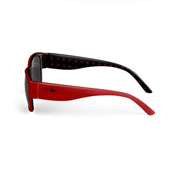 ADpld™ Striker Deep Red Sunglasses display