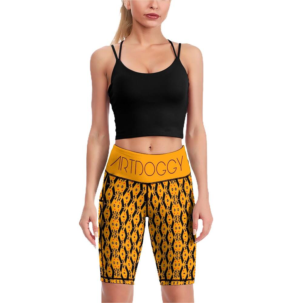 ArtDoggy™ Knee-High Yoga Pants