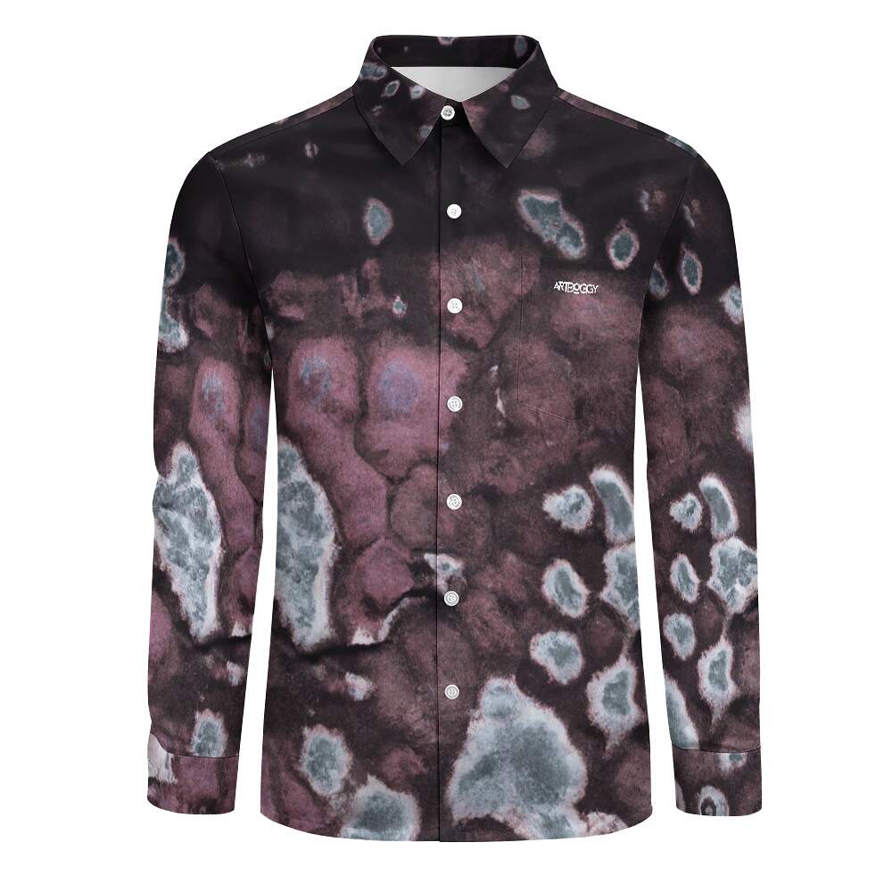 Mold Society™ Velvet Pocketed Long Sleeve Shirt