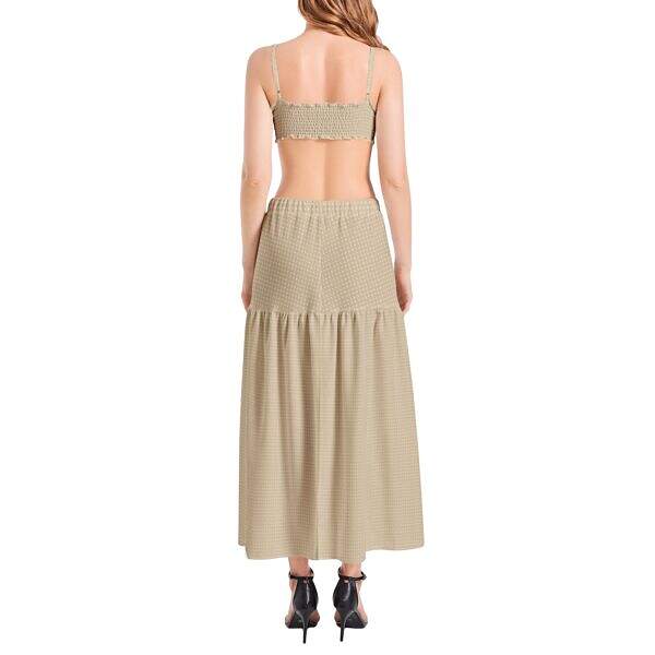 ADpld™ Bralette Top and High Slit Thigh Skirt Set - Image 5