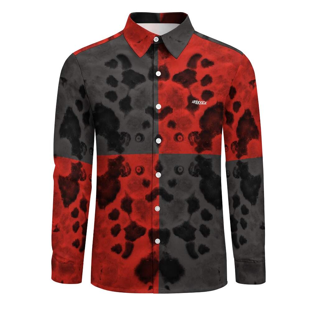 Mold Society™ Velvet Pocketed Long Sleeve Shirt