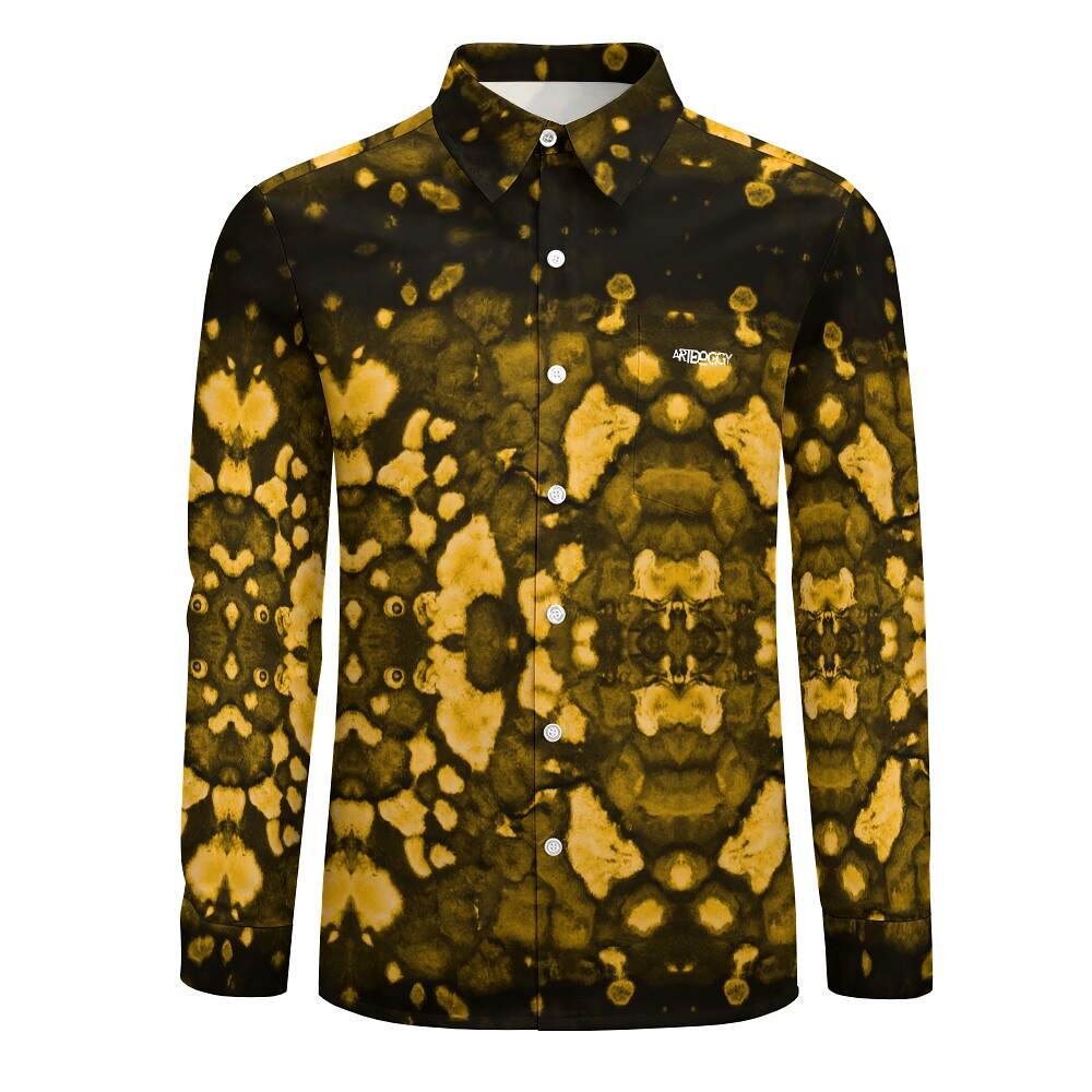 Mold Society™ Velvet Pocketed Long Sleeve Shirt