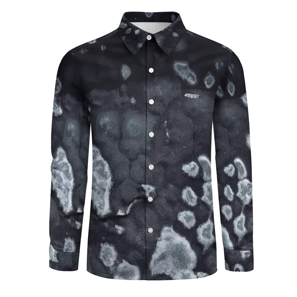 Mold Society™ Velvet Pocketed Long Sleeve Shirt