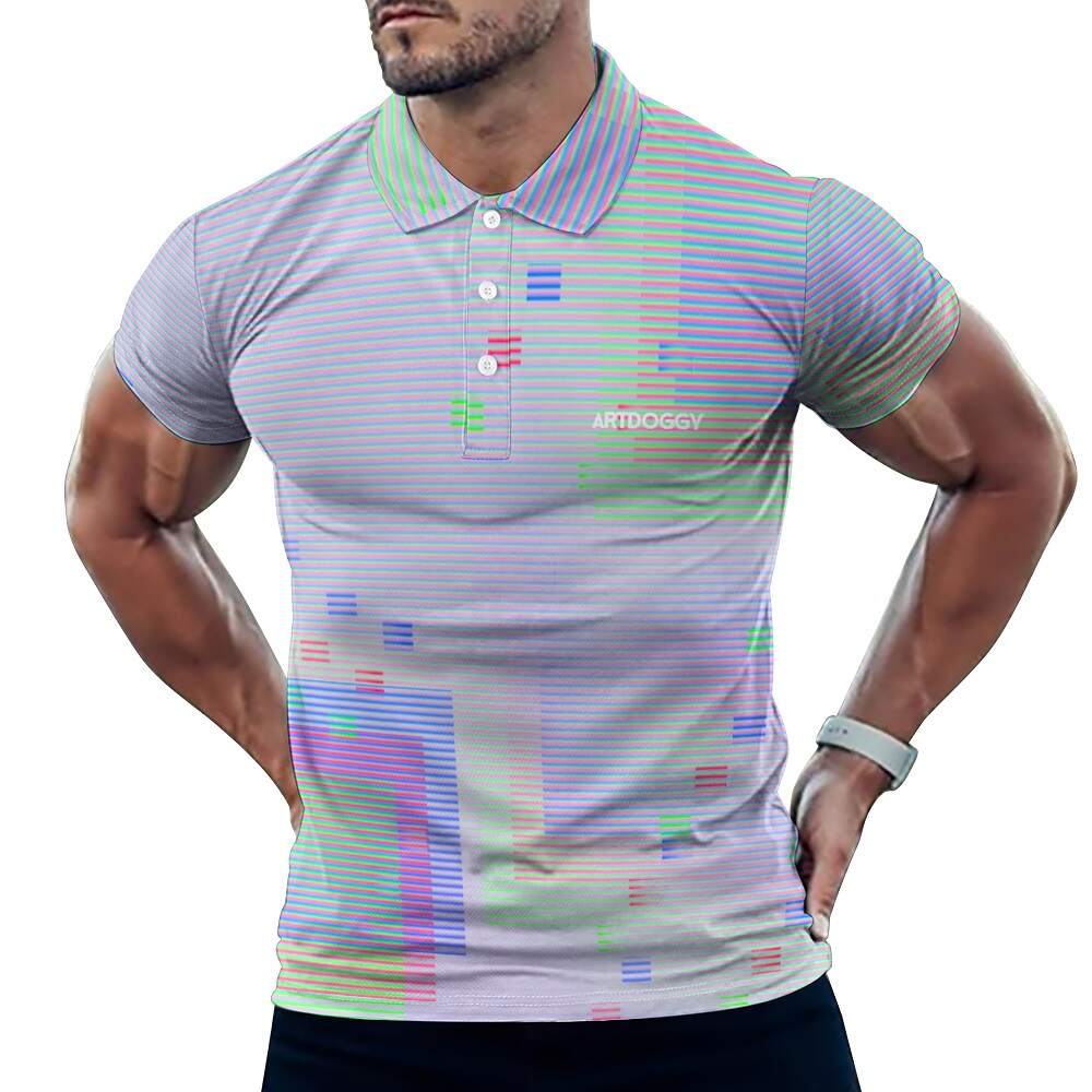 ArtDoggy™ Men's Polo | Square Theory