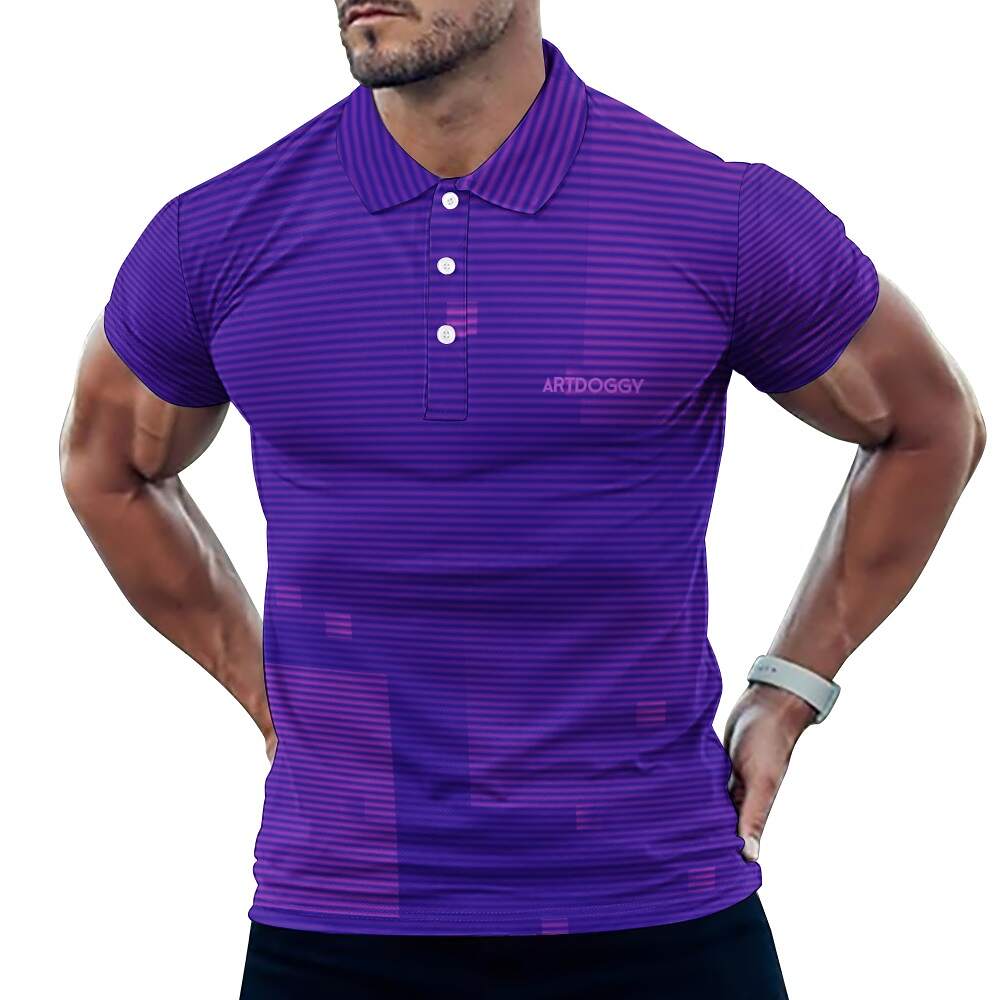 ArtDoggy™ Men's Polo | Square Theory