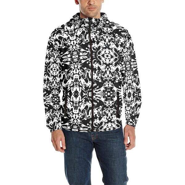 ArtDoggy™ Men's Quilted Windbreaker - Image 9