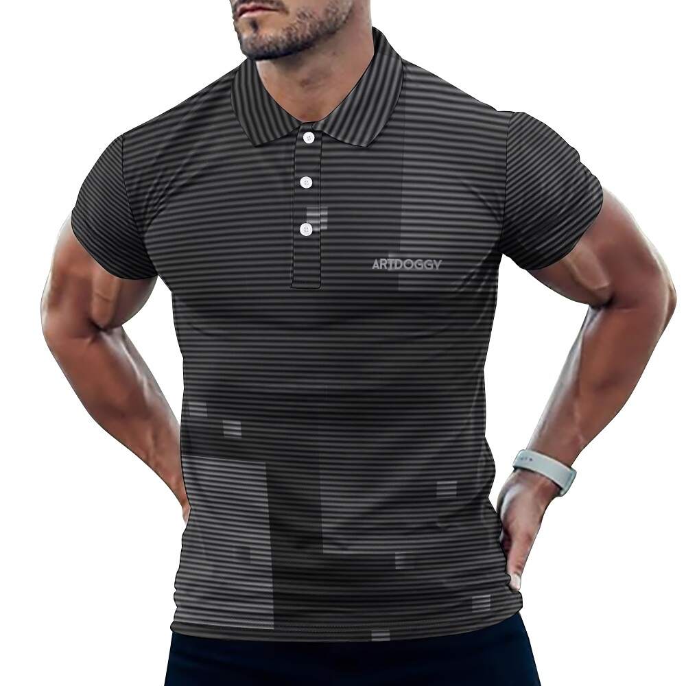 ArtDoggy™ Men's Polo | Square Theory