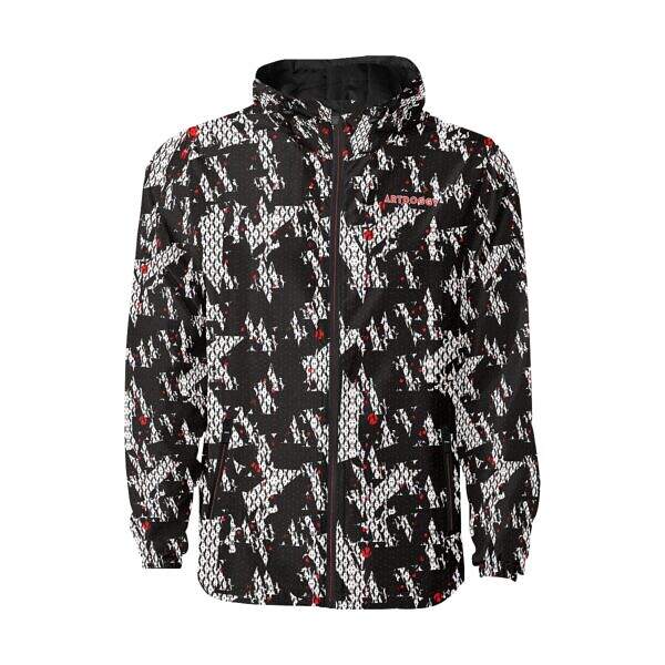 ArtDoggy™ Men's Quilted Windbreaker - Image 39
