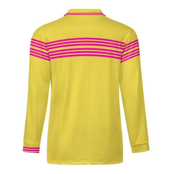 ArtDoggy™ Men's Half-Zip Long Sleeve Polo