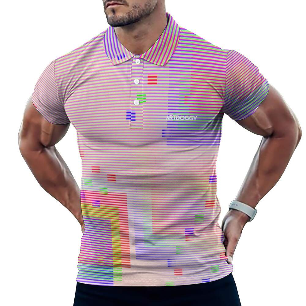 ArtDoggy™ Men's Polo | Square Theory