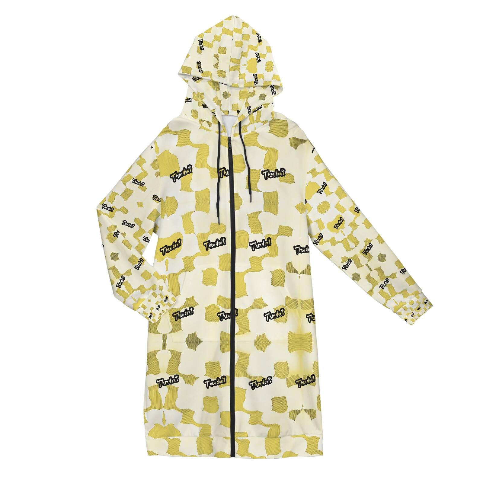 then dont womens long hoodie proto - Image 22