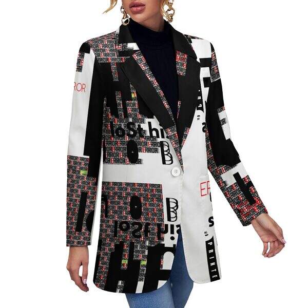 The-Printer-lost-his-Job™ Women's Blazer Jacket | ERROR CODE - Image 7