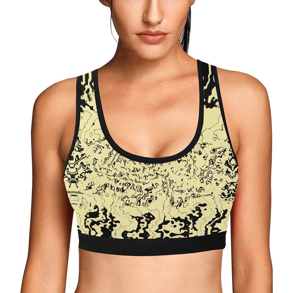 ArtDoggy™ womens sport bra proto | microwave - Image 37