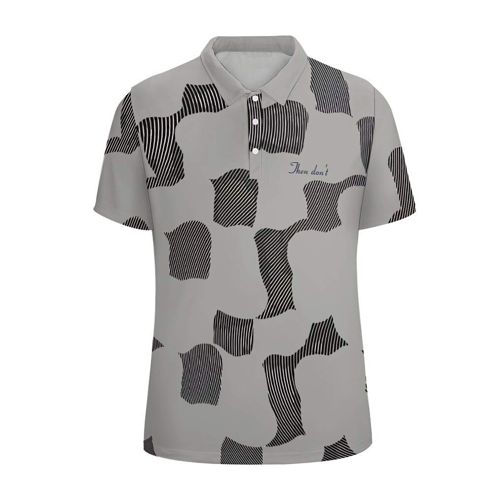Then don't™ Men's Polo | Scrape