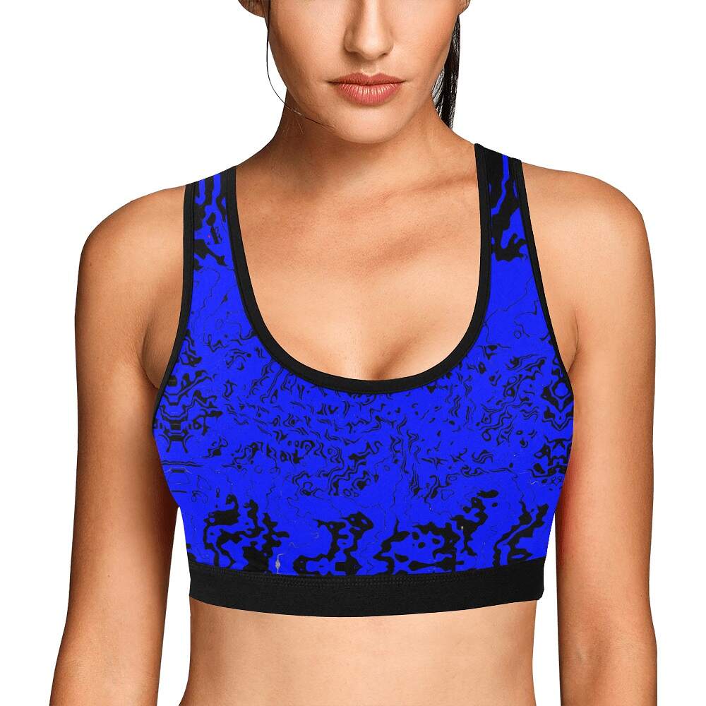 ArtDoggy™ womens sport bra proto | microwave - Image 25