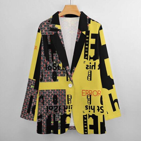 The-Printer-lost-his-Job™ Women's Blazer Jacket | ERROR CODE - Image 47