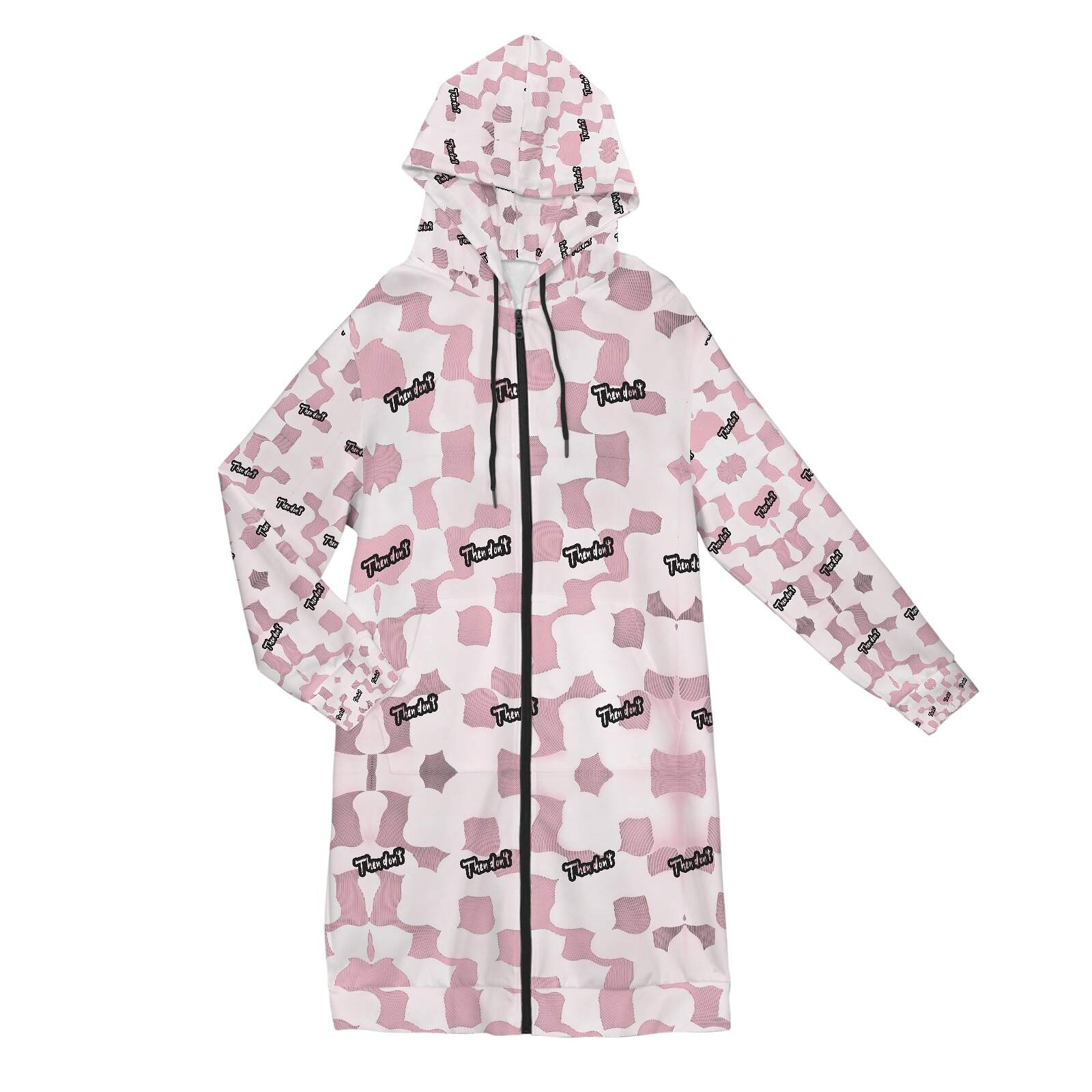then dont womens long hoodie proto - Image 16