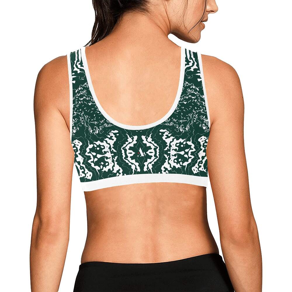 ArtDoggy™ sports bra womens white microwave - Image 36