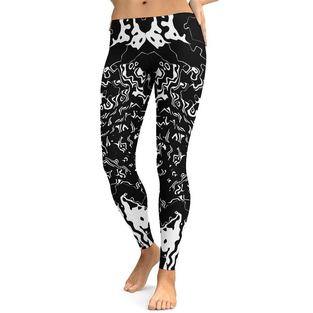 ArtDoggy™ proto microwave white ladies fitness pants - Image 6