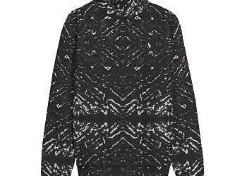 ArtDoggy™ Men’s Fleece Turtleneck Sweater | Mayora in Black