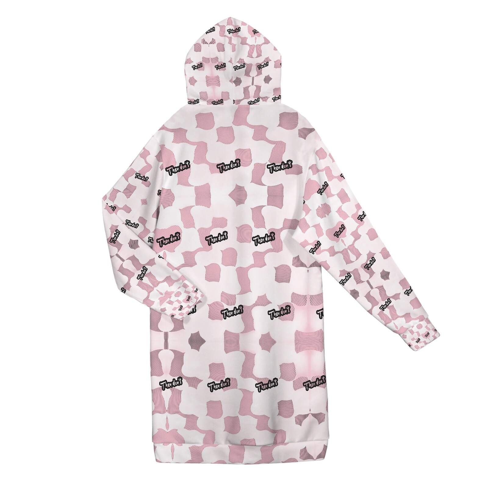 then dont womens long hoodie proto - Image 17