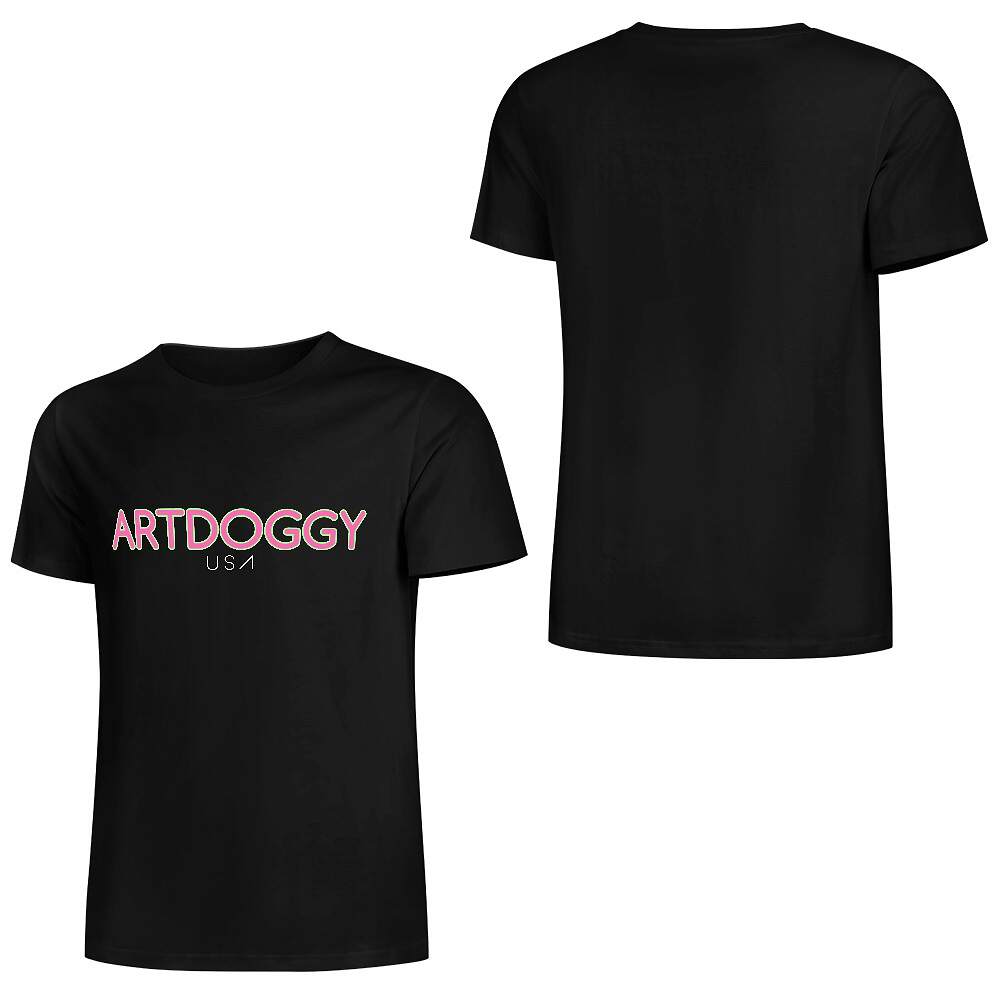 ArtDoggy™ Standard T-Shirt | Assorted Variety in black5