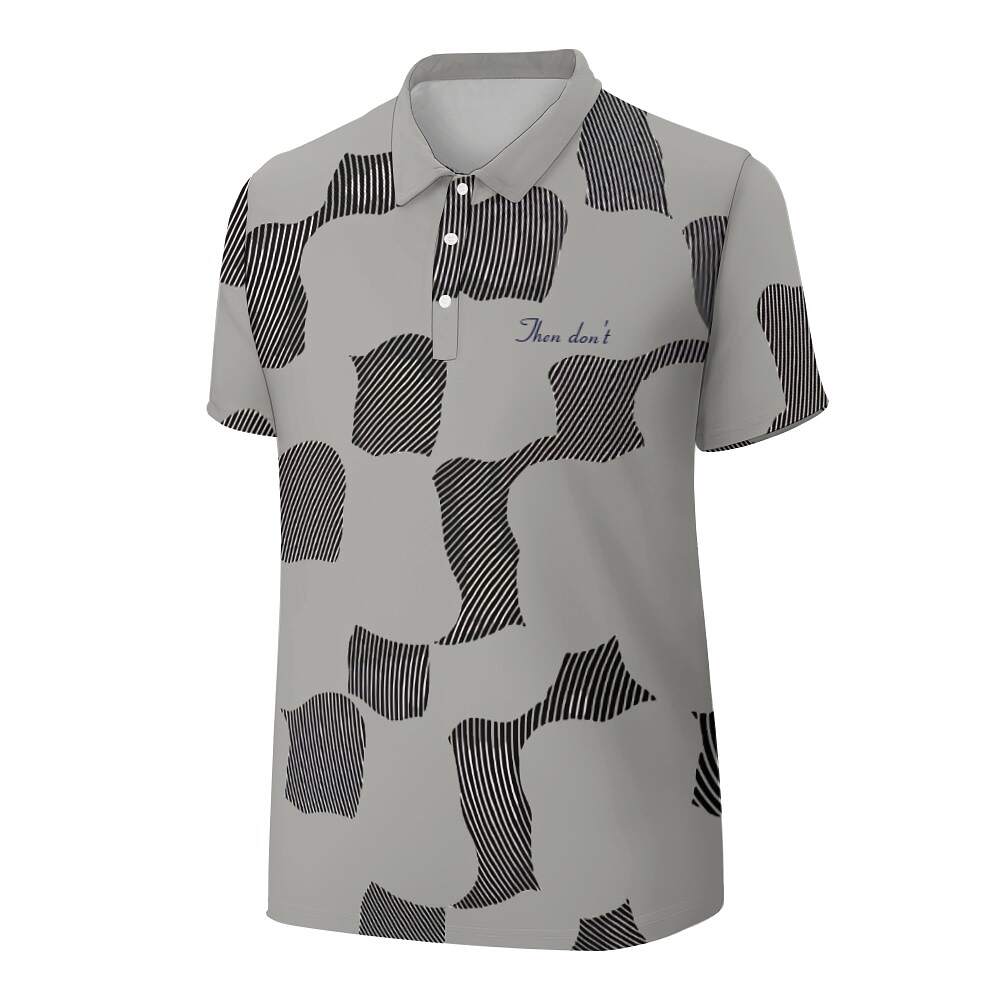 Then don't™ Men's Polo | Scrape