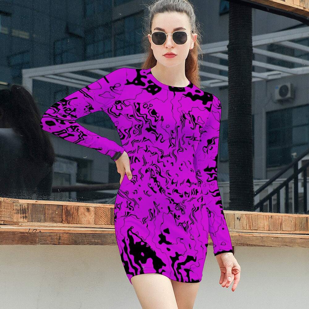 artdoggy womens proto long sleeve mini - Image 34