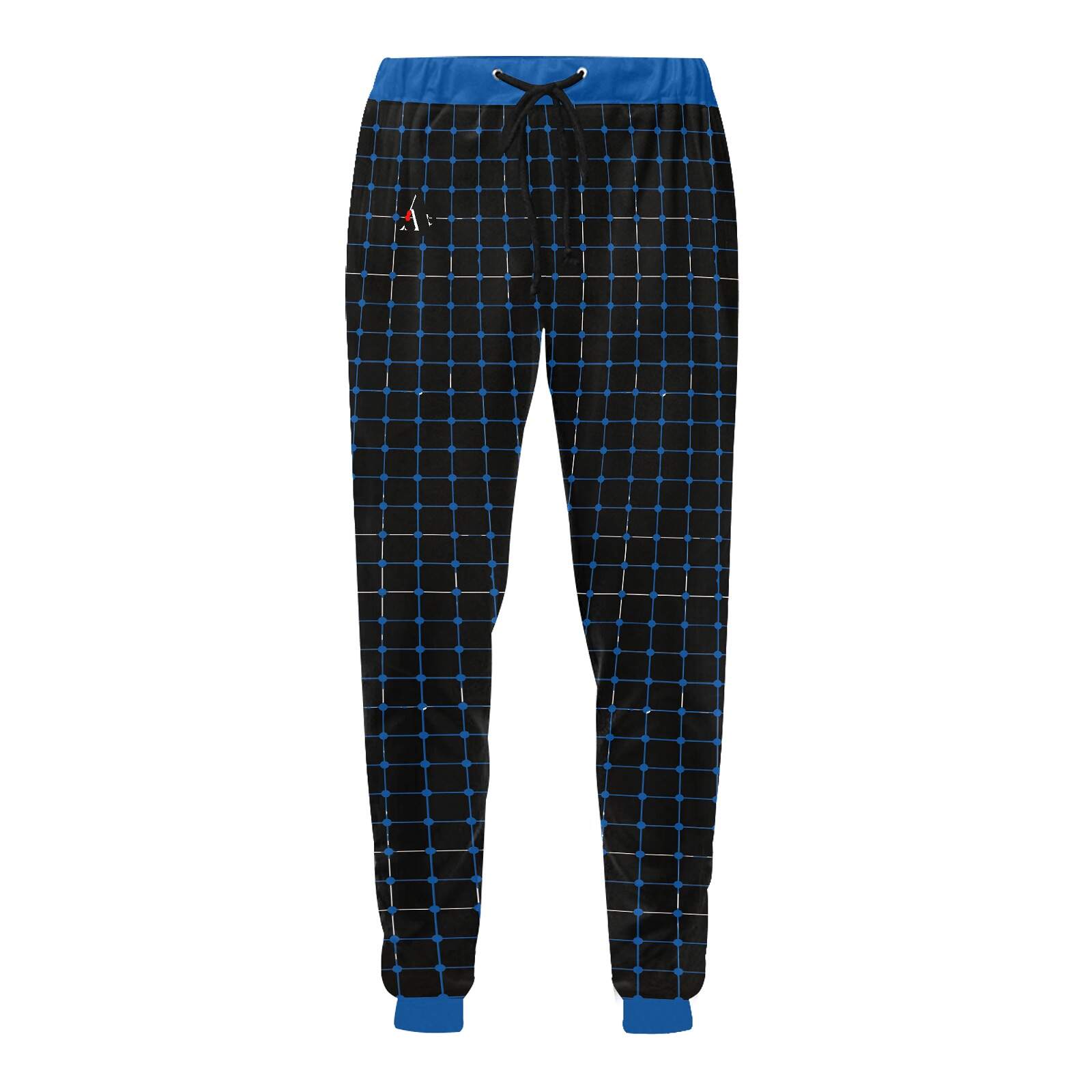 ArtDoggy™ Men's Jogger Pants | Connect in dark slate blue