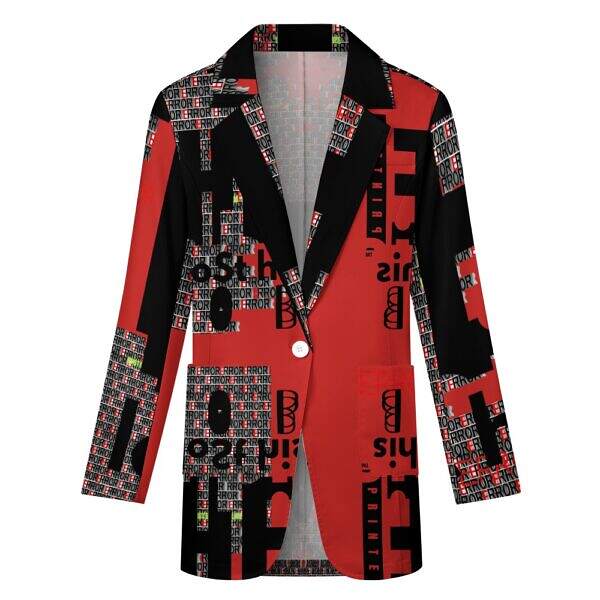 The-Printer-lost-his-Job™ Women's Blazer Jacket | ERROR CODE - Image 15