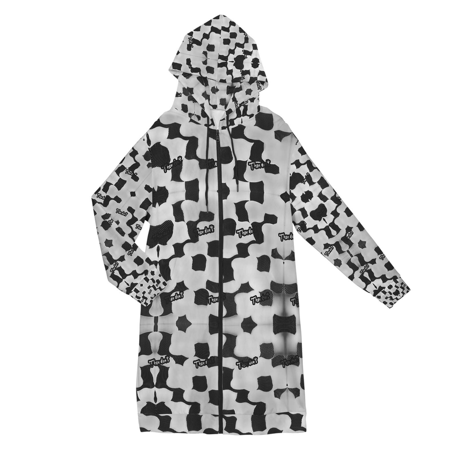 then dont womens long hoodie proto - Image 58