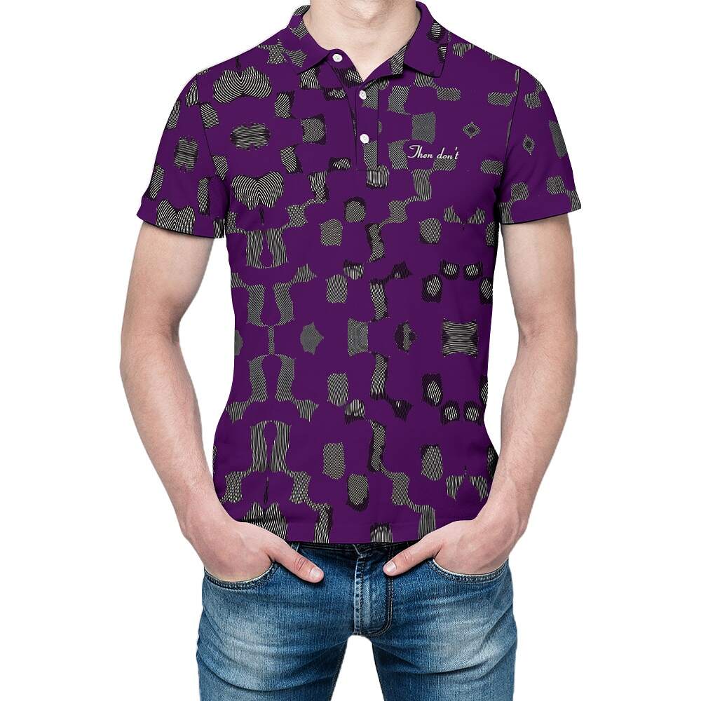 Then don't™ Men's Polo | Scrape