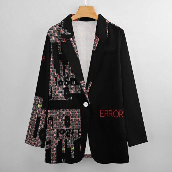 The-Printer-lost-his-Job™ Women's Blazer Jacket | ERROR CODE - Image 5