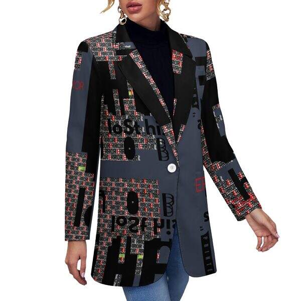 The-Printer-lost-his-Job™ Women's Blazer Jacket | ERROR CODE - Image 49
