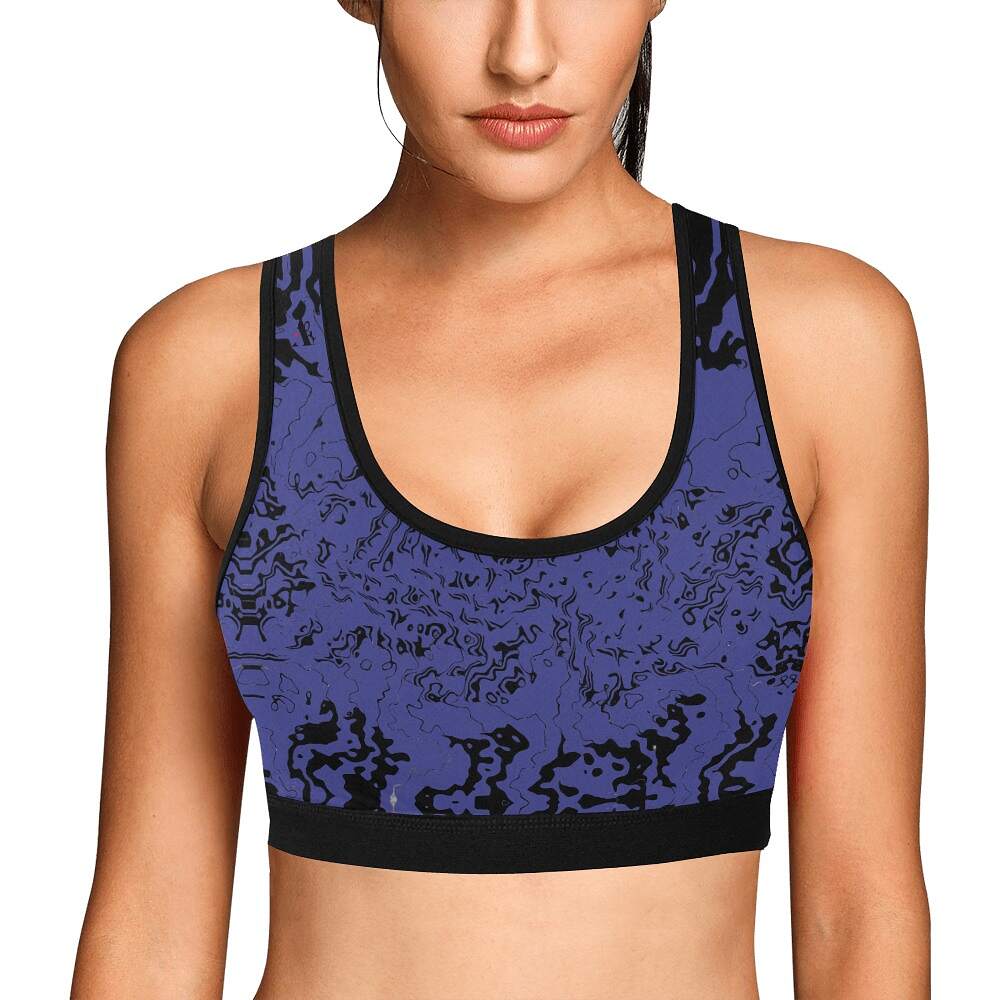 ArtDoggy™ womens sport bra proto | microwave - Image 29