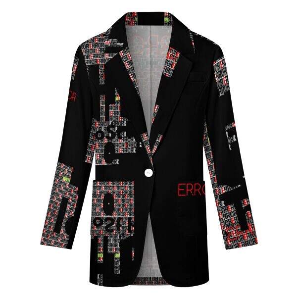 The-Printer-lost-his-Job™ Women's Blazer Jacket | ERROR CODE - Image 3